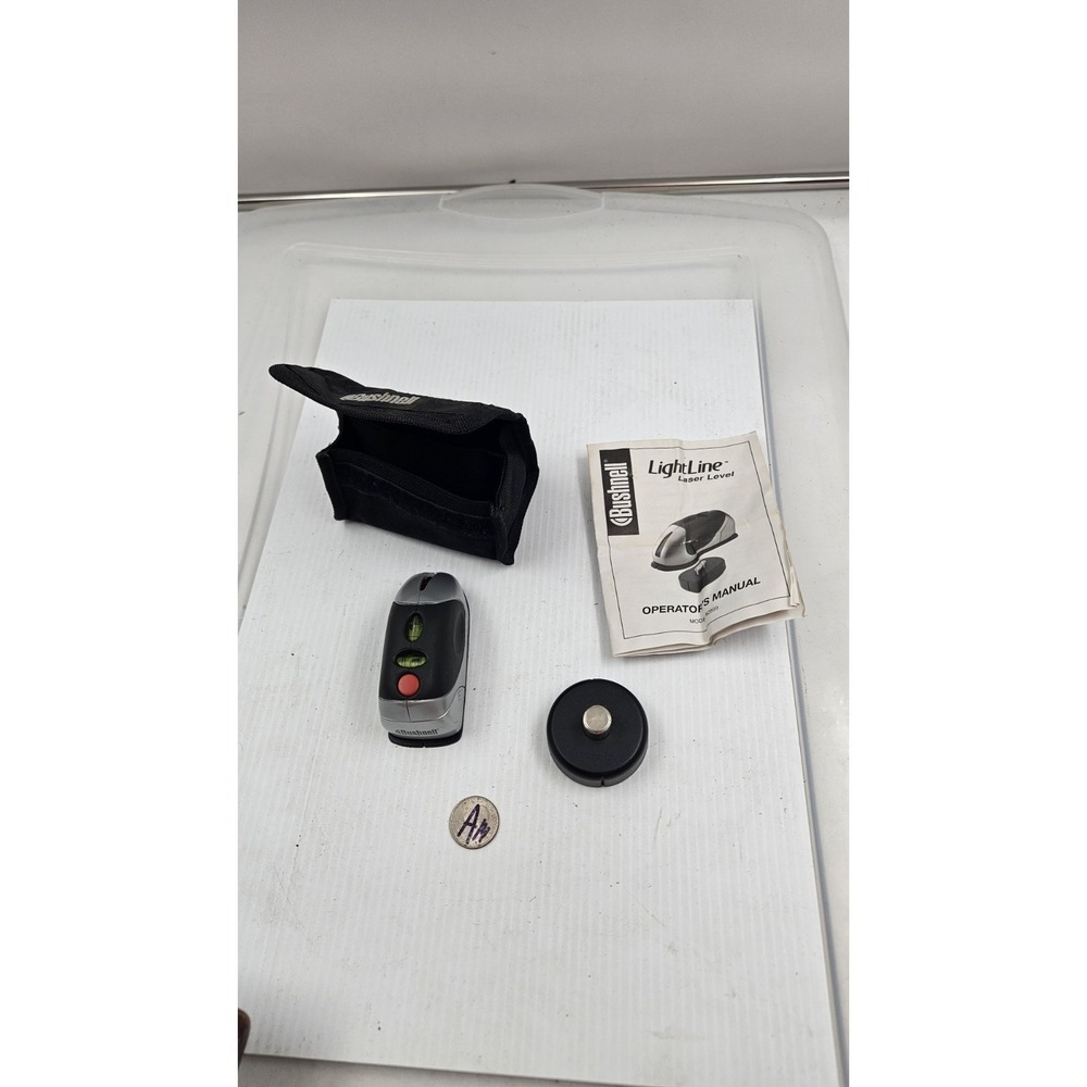 Bushnell  Pivot Point Laser Level With Storage Pouch